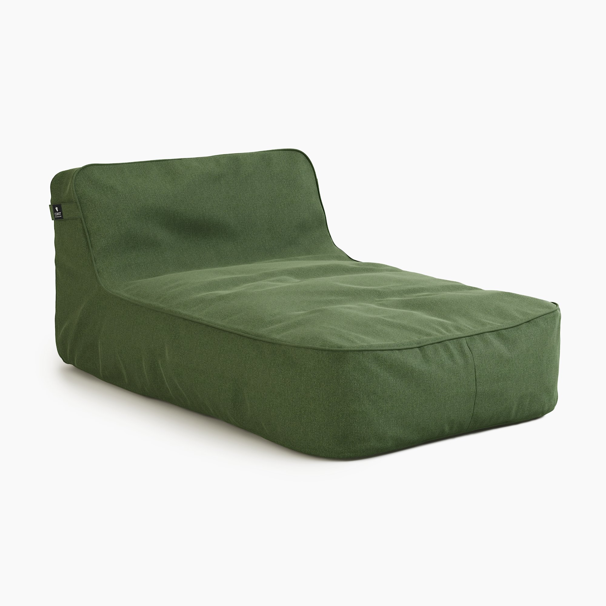 COAST Isla Lounger beanbag in Fern