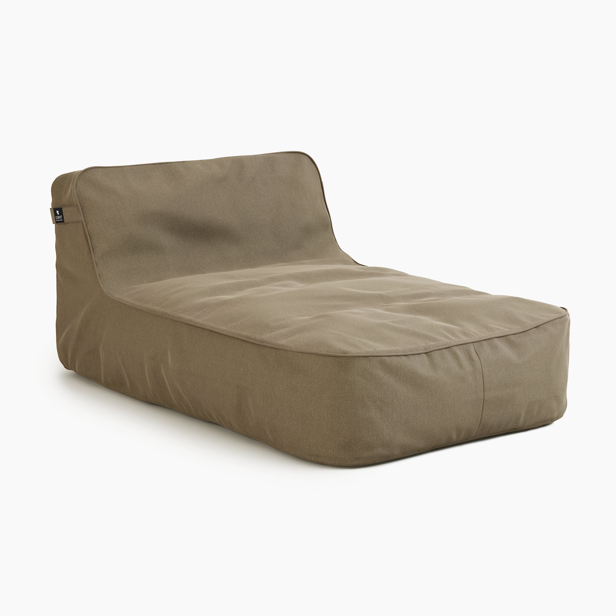 COAST Isla Lounger beanbag in Taupe