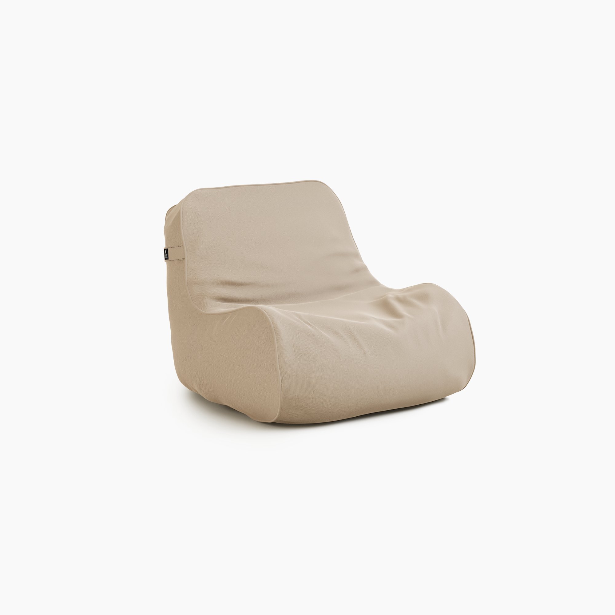 COAST Marine Bean Chair beanbag in Tresco Linen