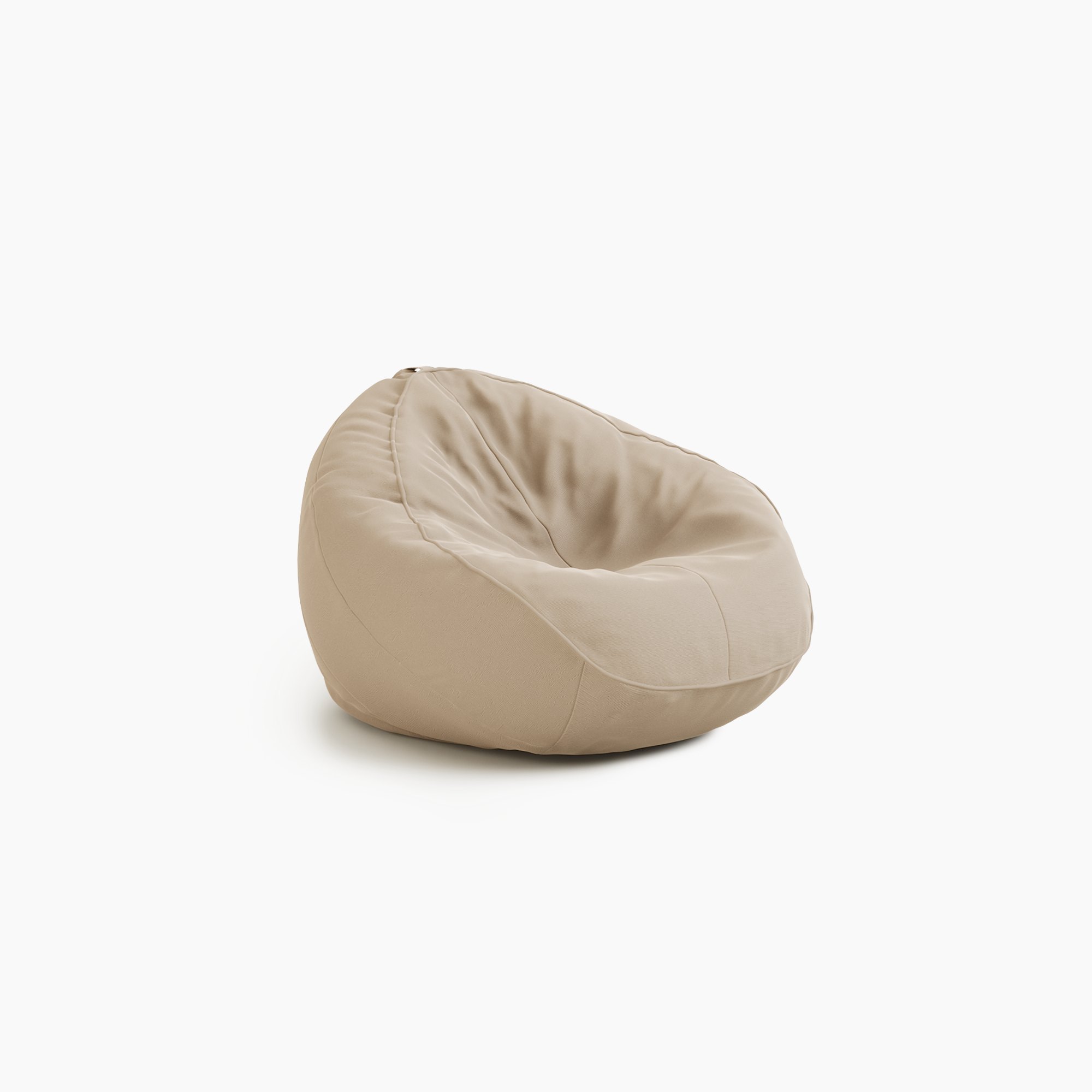 COAST Marine Bean Large beanbag in Tresco Linen